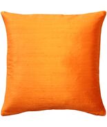 Sankara 100% Natural Dupioni Fine Silk Decorative Throw Pillow with Inse... - $69.73 CAD