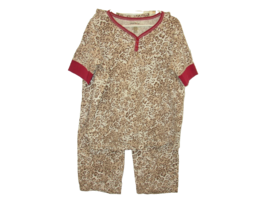 Dreams &amp; Co Womens Large Pajama Set 100% Cotton Top Pants Lounge EUC - £13.34 GBP