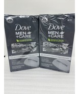 Set Of 2 - 6 Packs Dove Men+Care Exfoliating 3 In 1 Bar Soap, Charcoal Clay - £20.67 GBP