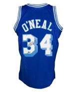 Shaquille O&#39;Neal Signed Lakers Blue 96-97 Mitchell &amp; Ness Basketball Jer... - £278.30 GBP