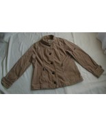 Relativity Brown Button Down Unlined Corduroy Jacket Size L Large - £16.93 GBP