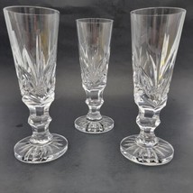 Set Of 3 Vtg Mikasa Crystal EMPEROR Water/Wine Goblet Stems Discontinued Rare - £45.14 GBP