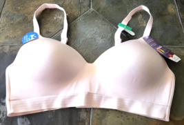 Size Large Hanes Ultimate No Dig with Lift Support Wirefree T-Shirt Bra DHHU41 - £17.44 GBP
