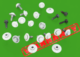 Mercedes fender frame hardware bolts nuts screws 10mm set of 23 pcs - $30.00