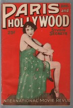 Paris and Hollywood 12/1926-Valentino-Laura La Plante-pulp fiction-FR - £64.57 GBP