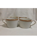 12 pc lot MIKASA fine China GRANDEUR SALMON LAD02 dishes Coffee Tea MUGS... - €32,13 EUR