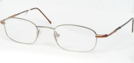 PRIMAVERA 6123 01 SILVER /COPPER EYEGLASSES GLASSES FRAME 47-20-135mm Italy - $57.61