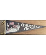 Vintage Civil War Centennial Pennant 1960s - $25.00