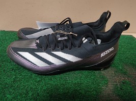 Adidas Adizero Ghost Mens Football Cleats Size 11.5 Black IE3825 - £74.53 GBP