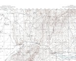 Hot Springs Peak Quadrangle Nevada 1945 Topo Map USGS 1:62500 Topographic - $21.99