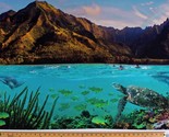 29&quot; X 42&quot; Panel Sea Turtles Fish Call of the Wild Digital Cotton Fabric ... - £10.26 GBP