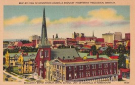 Downtown View Presbyterian Theological Seminary Louisville KY Postcard D53 - £2.35 GBP