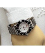 Michele Coral Diamond Mother of Pearl Stainless Steel Watch - New Battery - £594.84 GBP