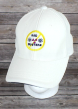 &quot;RAD BUSTERS&quot; Baseball Cap Hat White Flex Fit Yupoong Stretch Polyester ... - $12.16
