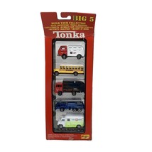 Tonka Maisto City Streets Die Cast Cars 1999 School Bus Fire Truck Bus A... - $16.78