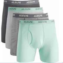 Alfani Men 4 Pack Regular fit Boxer Briefs Underwear XL Black, White, Or... - $15.95