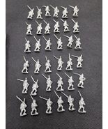 (36) Fantassin Miniatures 15mm  Marching Rifle Infantry Metal Miniatures - $630.36 MXN