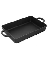 Crock Pot Artisan 13 in. Preseasoned Cast Iron Lasagna Pan - $67.36