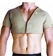 Swede-O Thermoskin Sports Double Shoulder Support - Sz 5XL - Beige New *... - £15.33 GBP