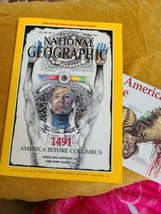 NATIONAL GEOGRAPHIC Magazine, OCTOBER 1991, 1491 - AMERICA BEFORE COLUMBUS! - £7.65 GBP
