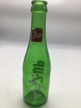 7up Soda Bottle Arabic Language Seven Up ACL Vintage Green French 8&quot; Soft Drink - £18.13 GBP