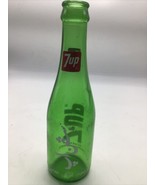 7up Soda Bottle Arabic Language Seven Up ACL Vintage Green French 8&quot; Sof... - £23.01 GBP