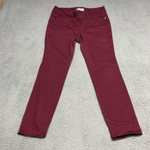 No Boundaries High-Rise Skinny Jeans Maroon Red Burgundy Size 13 - £5.93 GBP