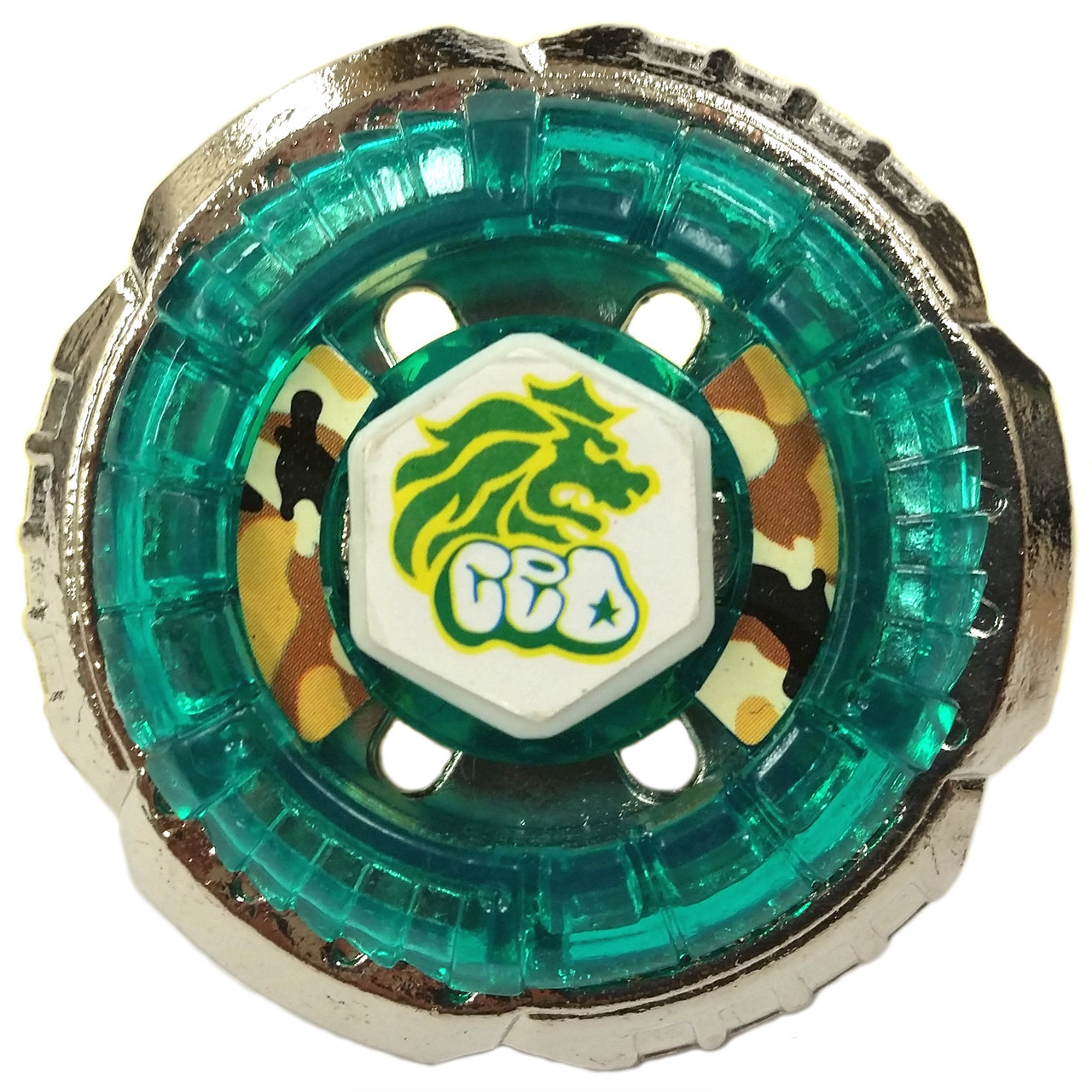 BB-30 Rock Leone Metal Fusion Beyblade With Launcher