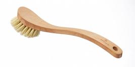 Wooden Dish Brush with Plant Bristles - £3.41 GBP