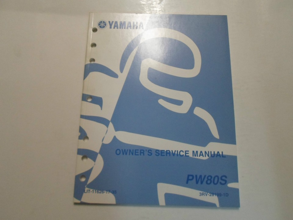 2004 Yamaha PW80S Owners Service Repair Shop Manual Factory OEM Book-
sh... - $69.13