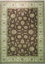 BROWN 10x14  NEW Hand Knotted Chobi Carpet - £1,321.47 GBP