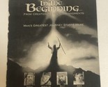 In The Beginning Vintage Tv Guide Print Ad Martin Landau Eddie Cibrian T... - $5.93