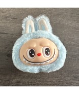 Anime Plush Small Head Bag Keychain Cute Doll Blue   Monster - $14.87