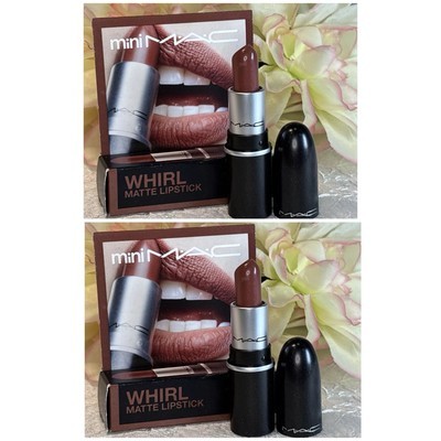 2 X MAC Matte Lipstick Mini - 626 Whirl - New In Box Free Ship - $19.75