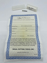 Regal Cutting Tools M2 X .4-6H Go PD 1.740 Thread Plug Gage  - $105.00