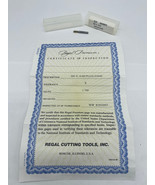 Regal Cutting Tools M2 X .4-6H Go PD 1.740 Thread Plug Gage  - $105.00