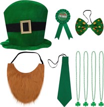 9 Pack St. Patrick&#39;s Day Costume Accessories Set Includes St. Patrick&#39;s Day Gree - £25.98 GBP