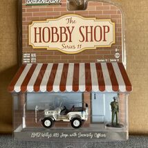 Greenlight 1:64 United Nations 1942 Willys MB Jeep w/ UN Security Office... - $13.50