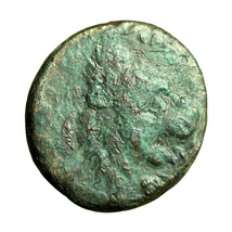 Ancient Greek Coin Antandros Troas AE15mm Apollo / Lion Head Rare 04371 - £19.17 GBP