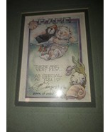 &quot;RARE&quot; FRIENDS JODY BERGSMA 1984 Signed Numbered Print - $10.73