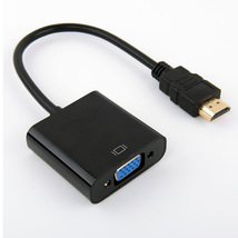 1080P HDMI Male To VGA Female Mini Video Adapter Converter Cable - £11.95 GBP