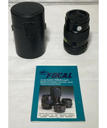 Focal MC Auto 1:2.8 135mm. Nice looking 52mm lens comes with caps, instr... - $13.38 CAD