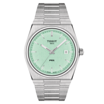 Tissot Prx 40MM Stainless Steel Green Dial Quartz Watch - T137.410.11.091.01 - £221.44 GBP