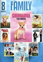 8 Movie Family Pack (DVD, 2012, 2-Disc Set) - £2.04 GBP
