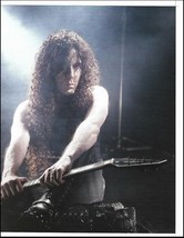 Megadeth Marty Friedman with Jackson guitar 2017 full page 8 x 11 pin-up... - £3.15 GBP