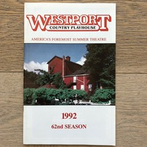 West Port Country Playhouse 1992 Season Theatre Program  World Goes Round - $19.79