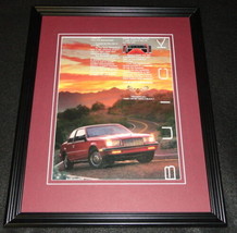 1985 Buick Somerset Framed 11x14 ORIGINAL Vintage Advertisement - $34.64