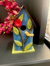 Colorful Hand painted Birdhouse - $11.30