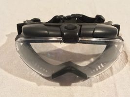 Vintage Black Clear Lens Wrap Around Snowboard Ski / Motorcycle Goggles - $17.99