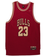 Michael Jordan #23 Men&#39;s Career Jersey Nike 1984-98 Red-White-Black XL/52  - $49.95